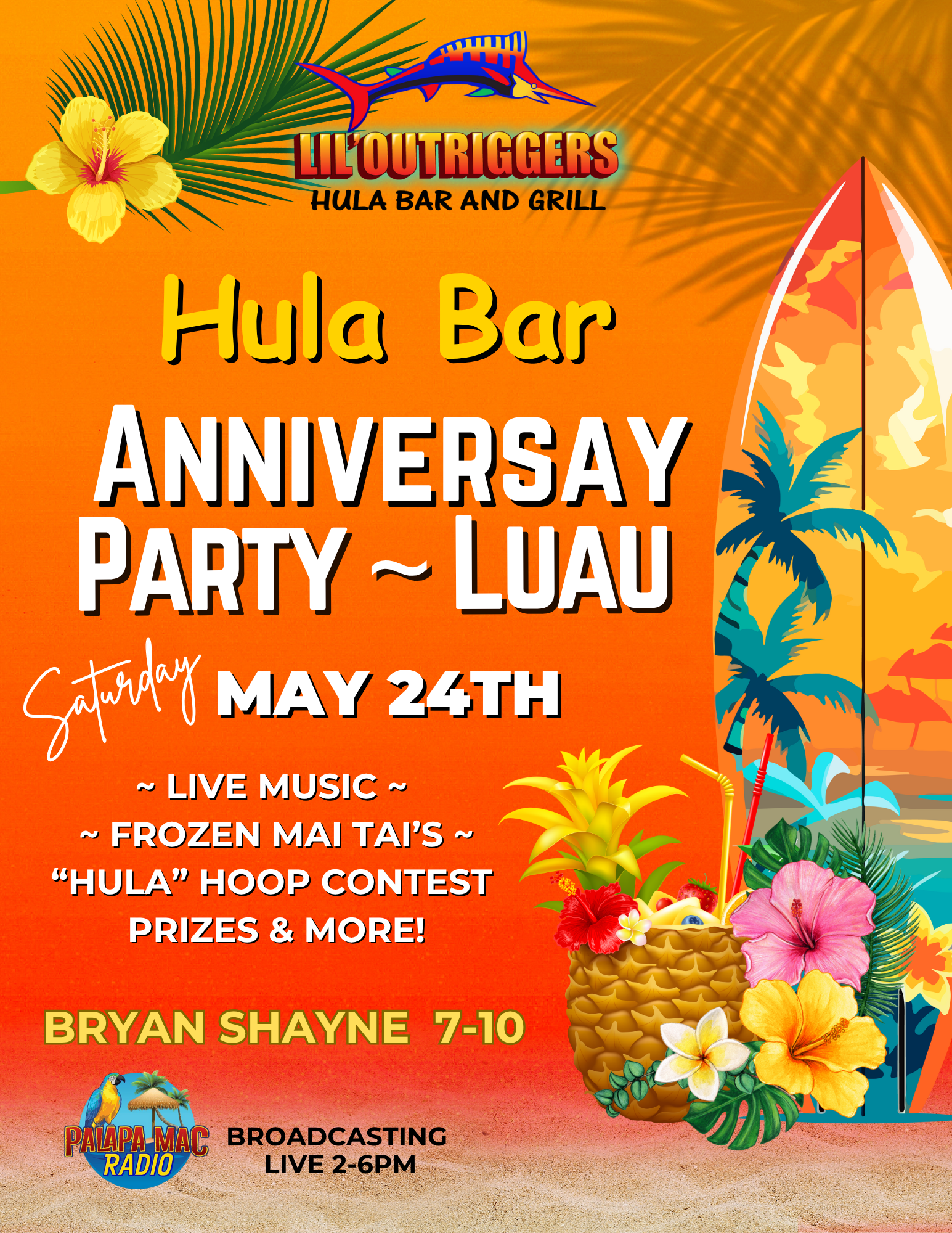 may, anniversary Gumbo cookoff flyer 2025