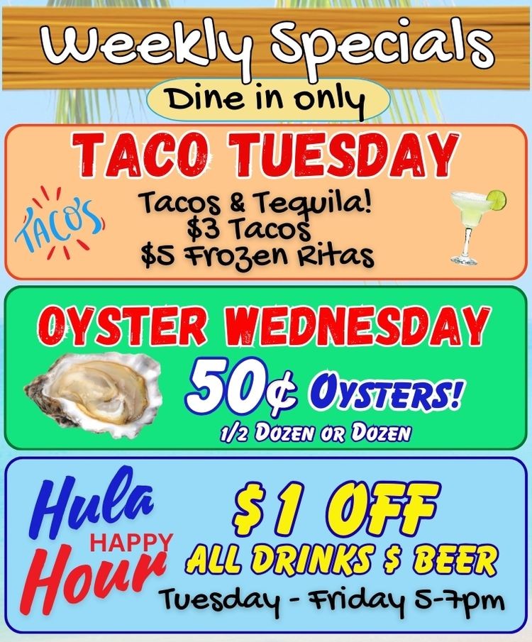 Wednesday Oyster special