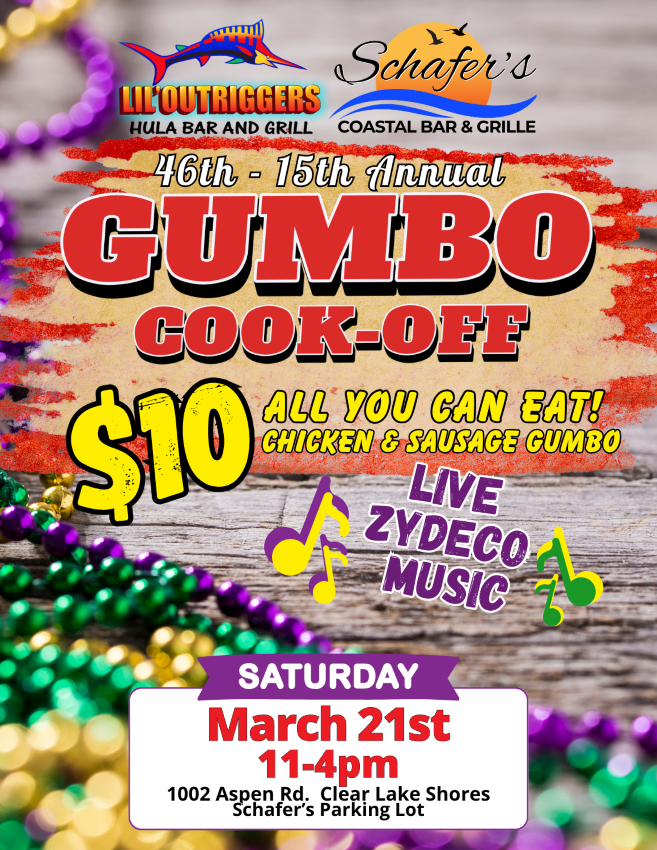 Gumbo cookoff flyer 2025